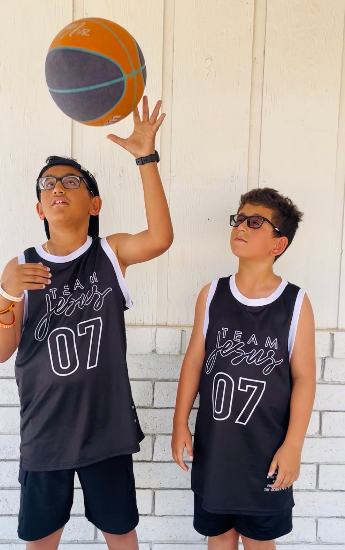Team Jesus Basketball Jersey