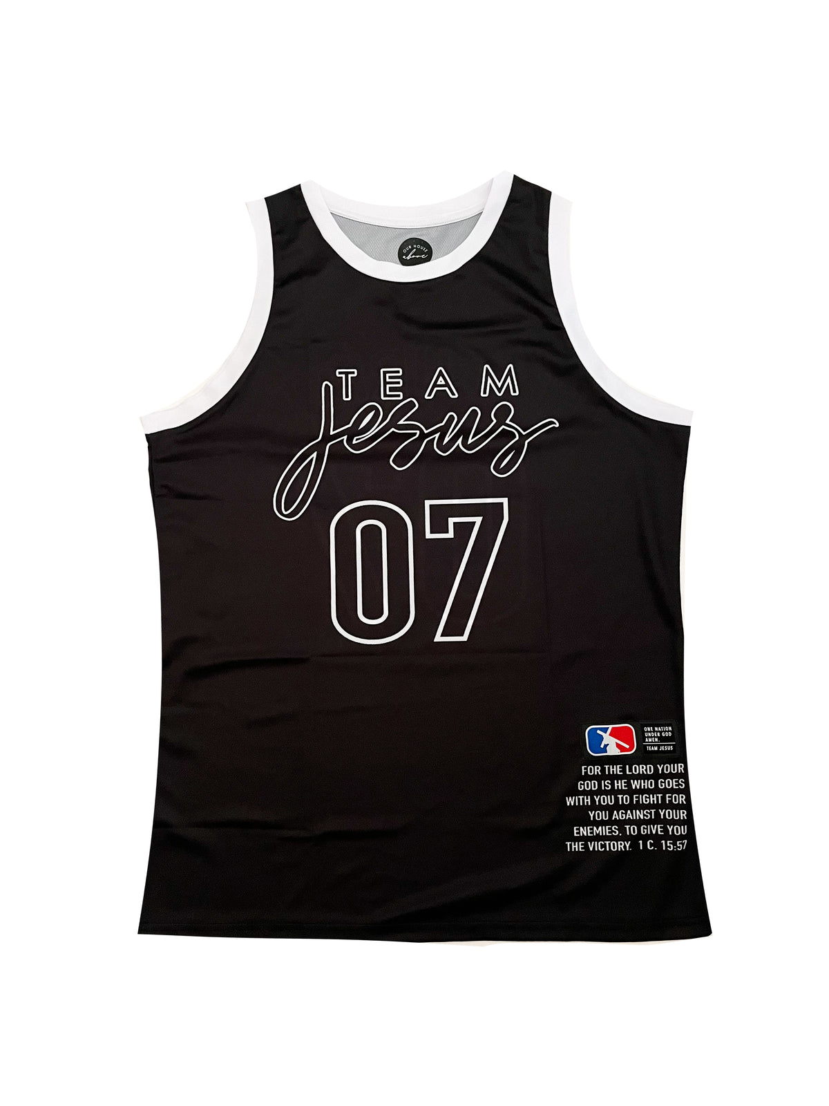 Team Jesus Basketball Jersey