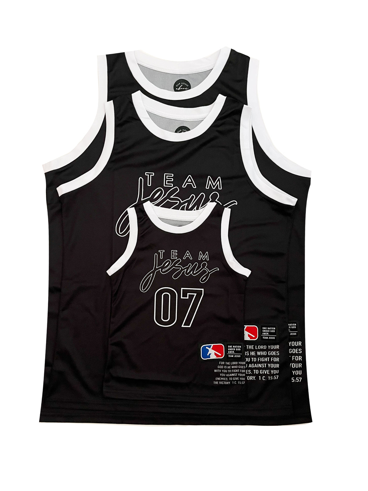 Team Jesus Basketball Jersey