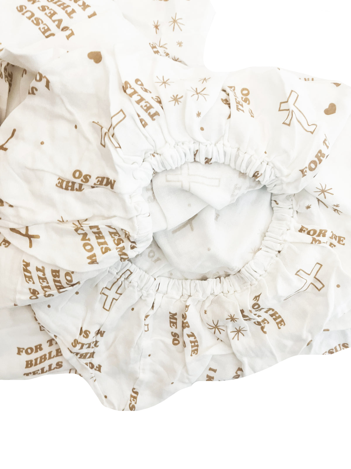 Jesus Loves Me This I Know Crib & Changing Pad Sheet Set