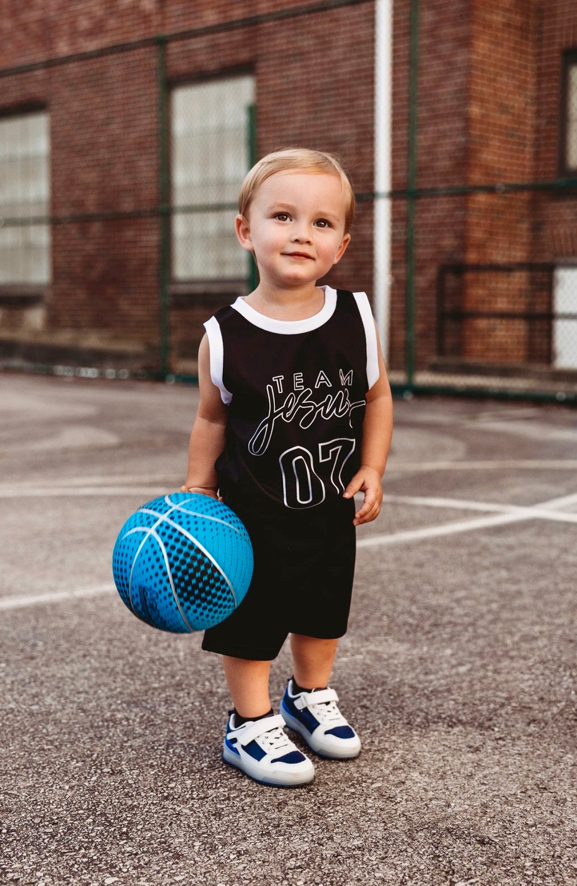 Team Jesus Basketball Jersey