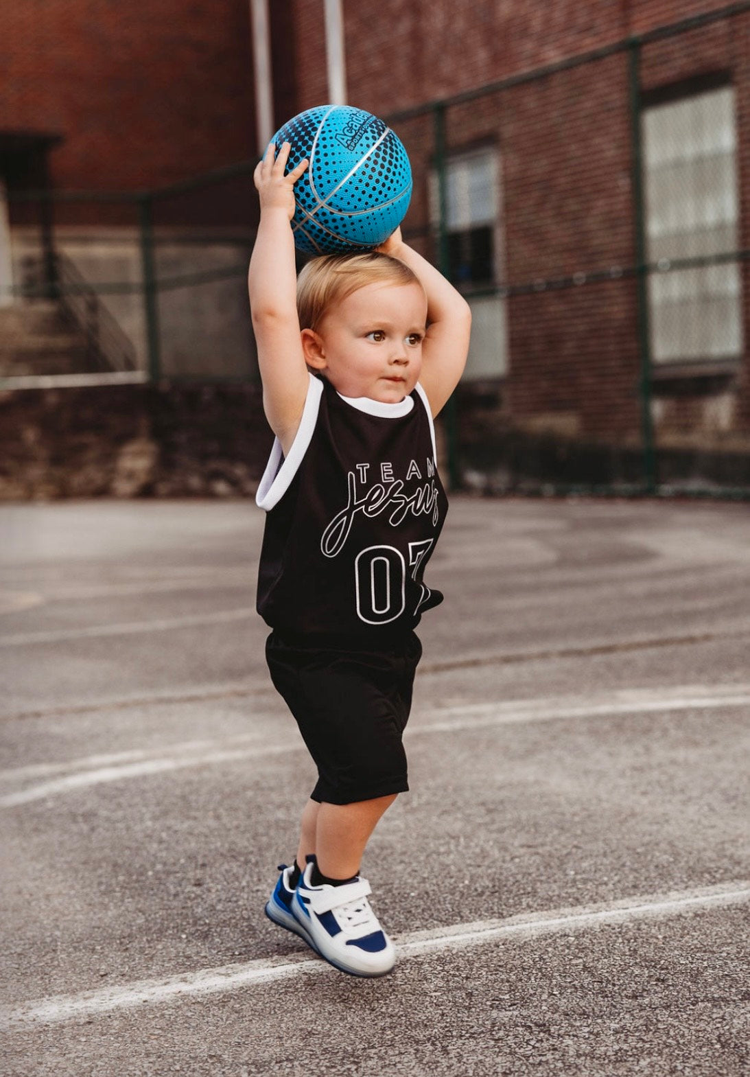 Team Jesus Basketball Jersey