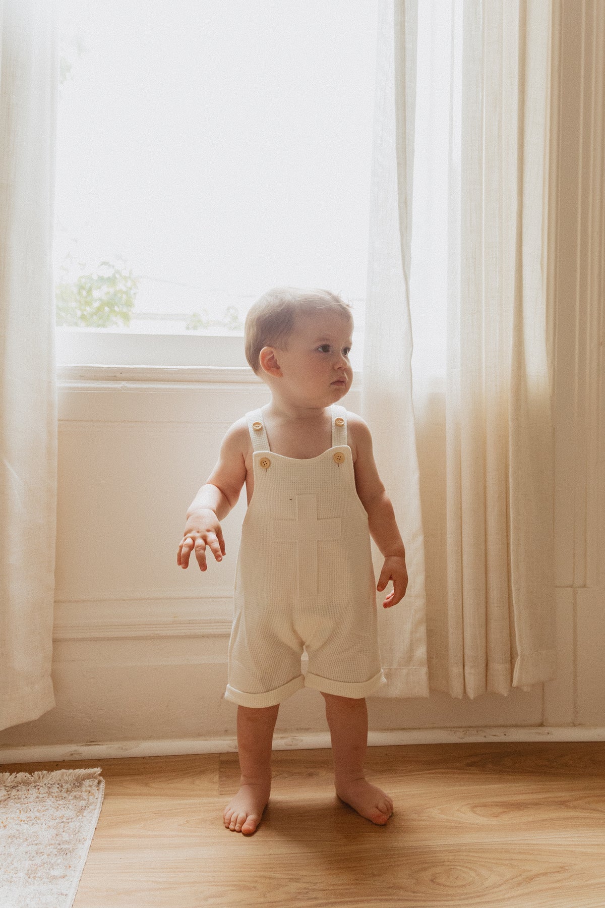 Corinthians Waffle Overalls