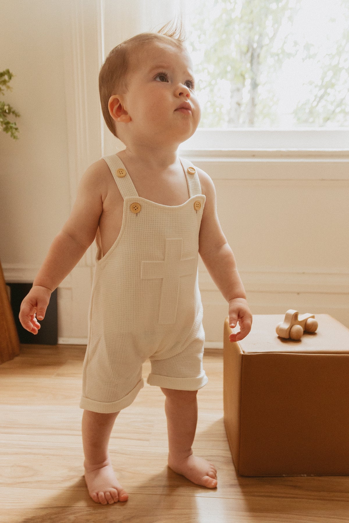 Corinthians Waffle Overalls