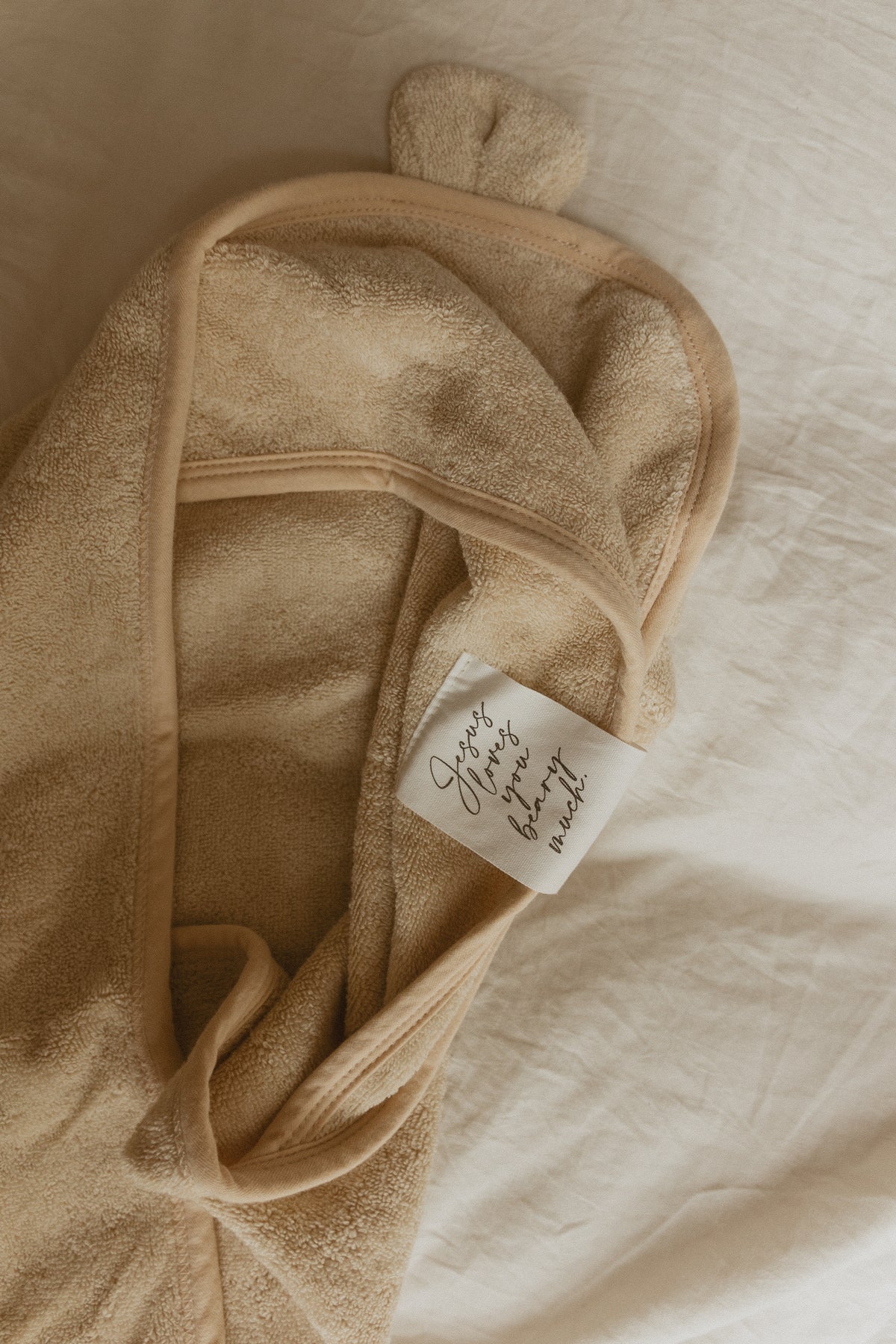 Jesus Loves You Beary Much Towel