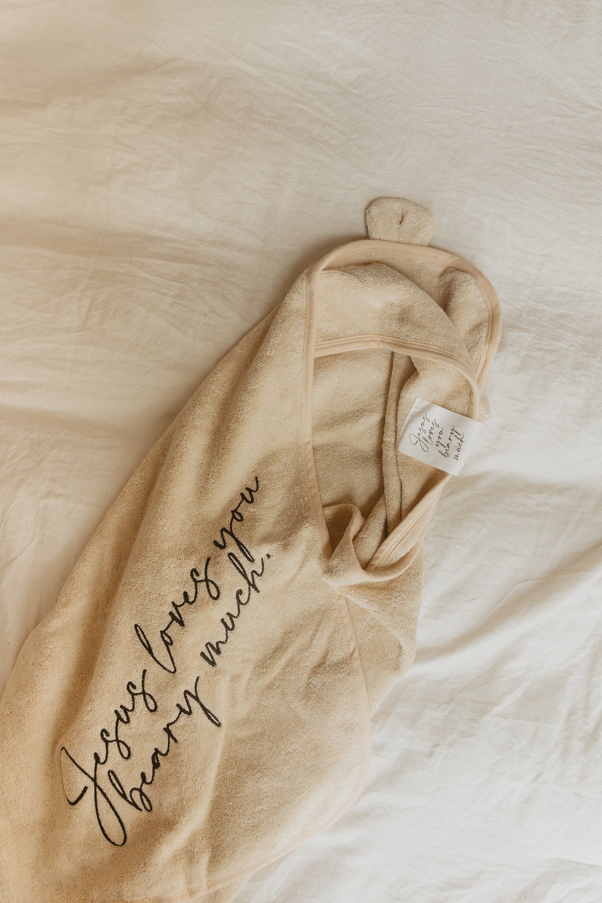 Jesus Loves You Beary Much Towel