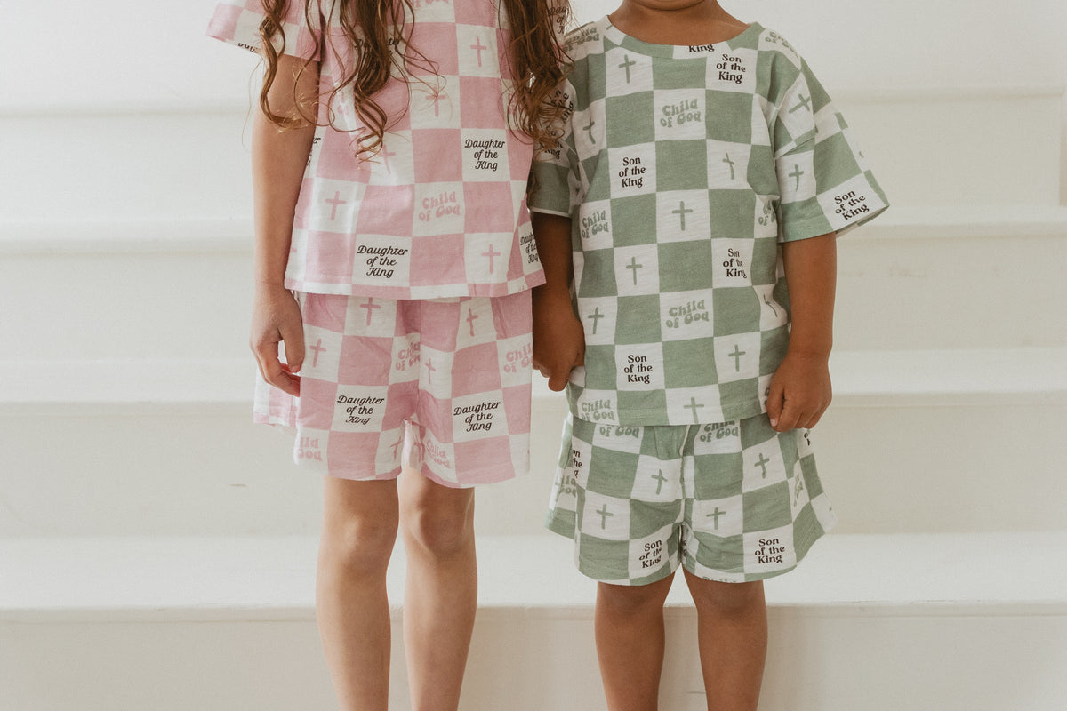 Daughter of the King Shorts & Tee Set