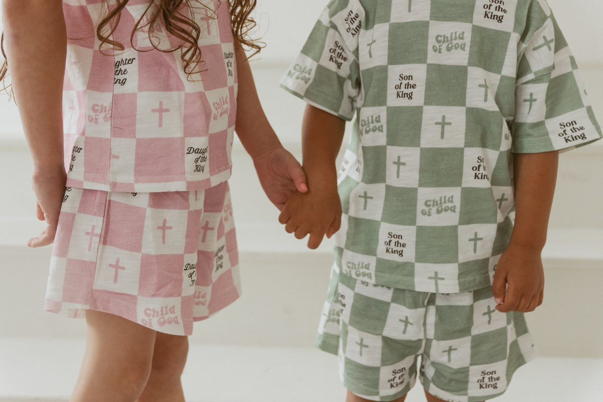 Daughter of the King Shorts & Tee Set