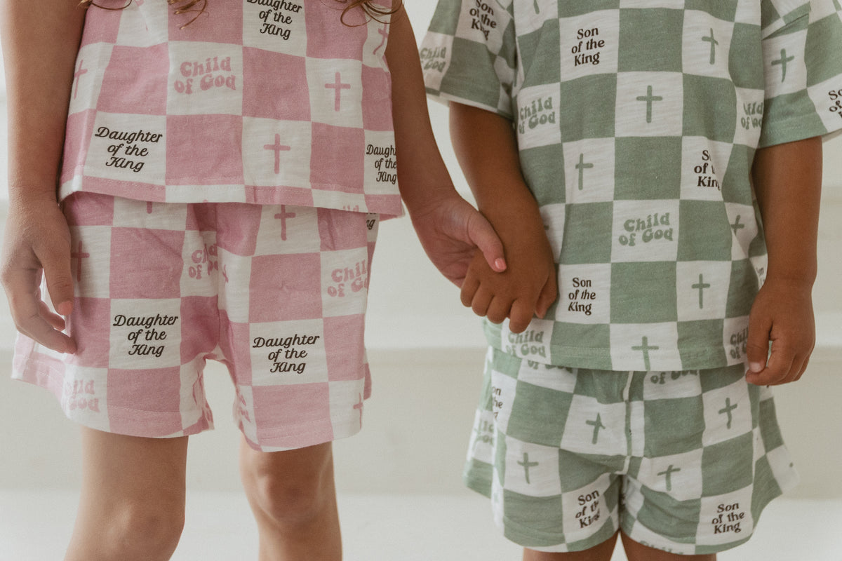 Daughter of the King Shorts & Tee Set