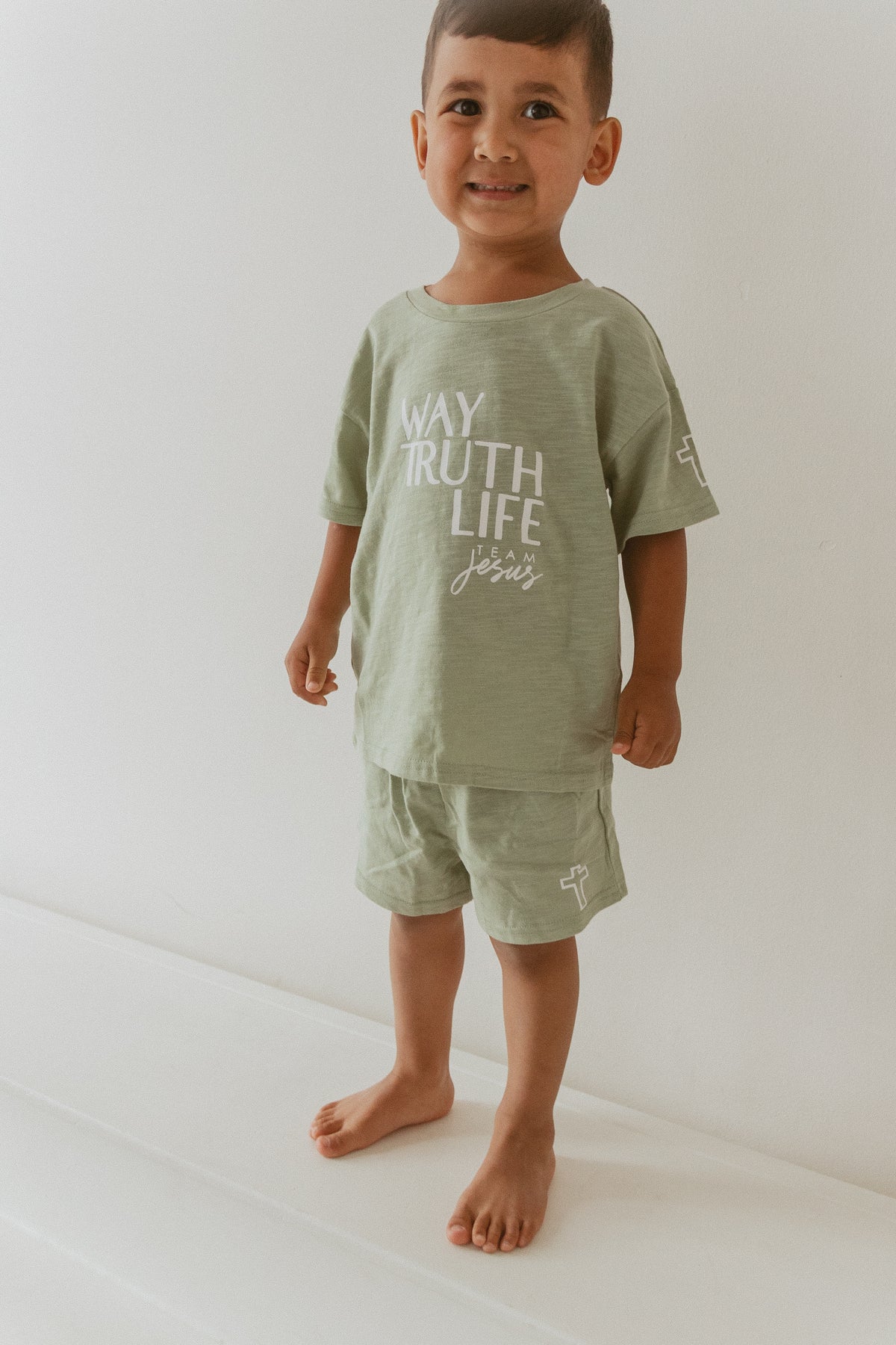Way, Truth, Life Shorts & Tee Set