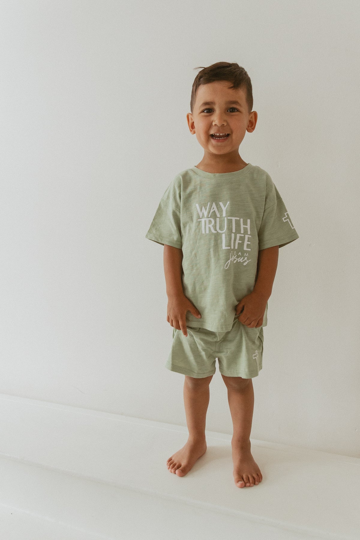 Way, Truth, Life Shorts & Tee Set