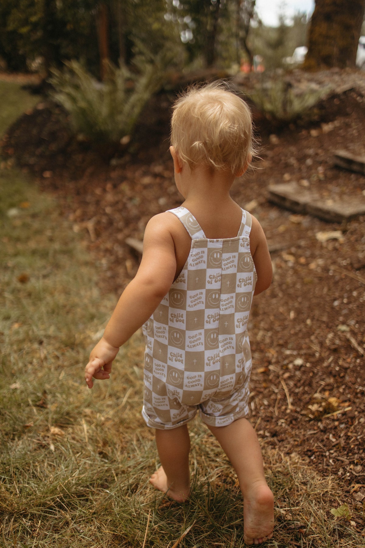 Child of God Checker Overalls