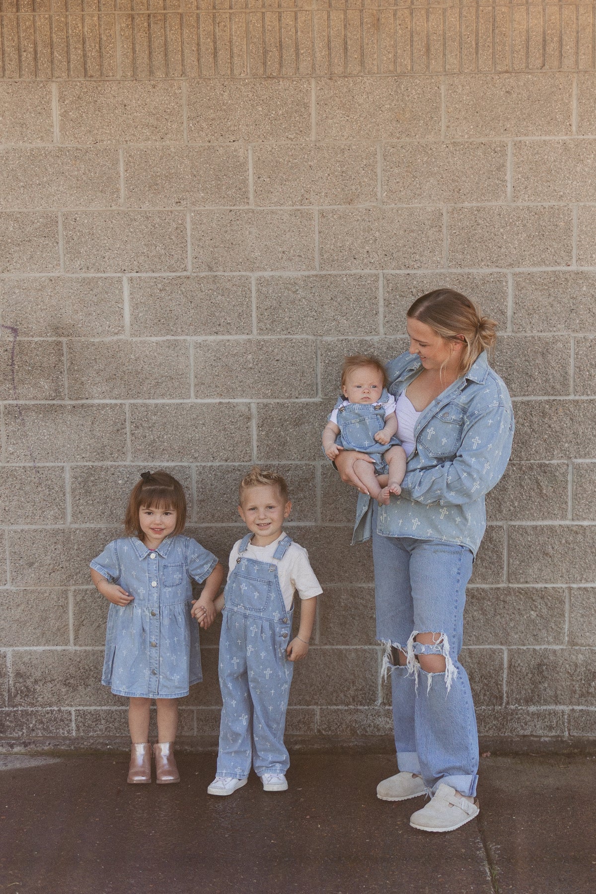 Holy Forever Denim Romper