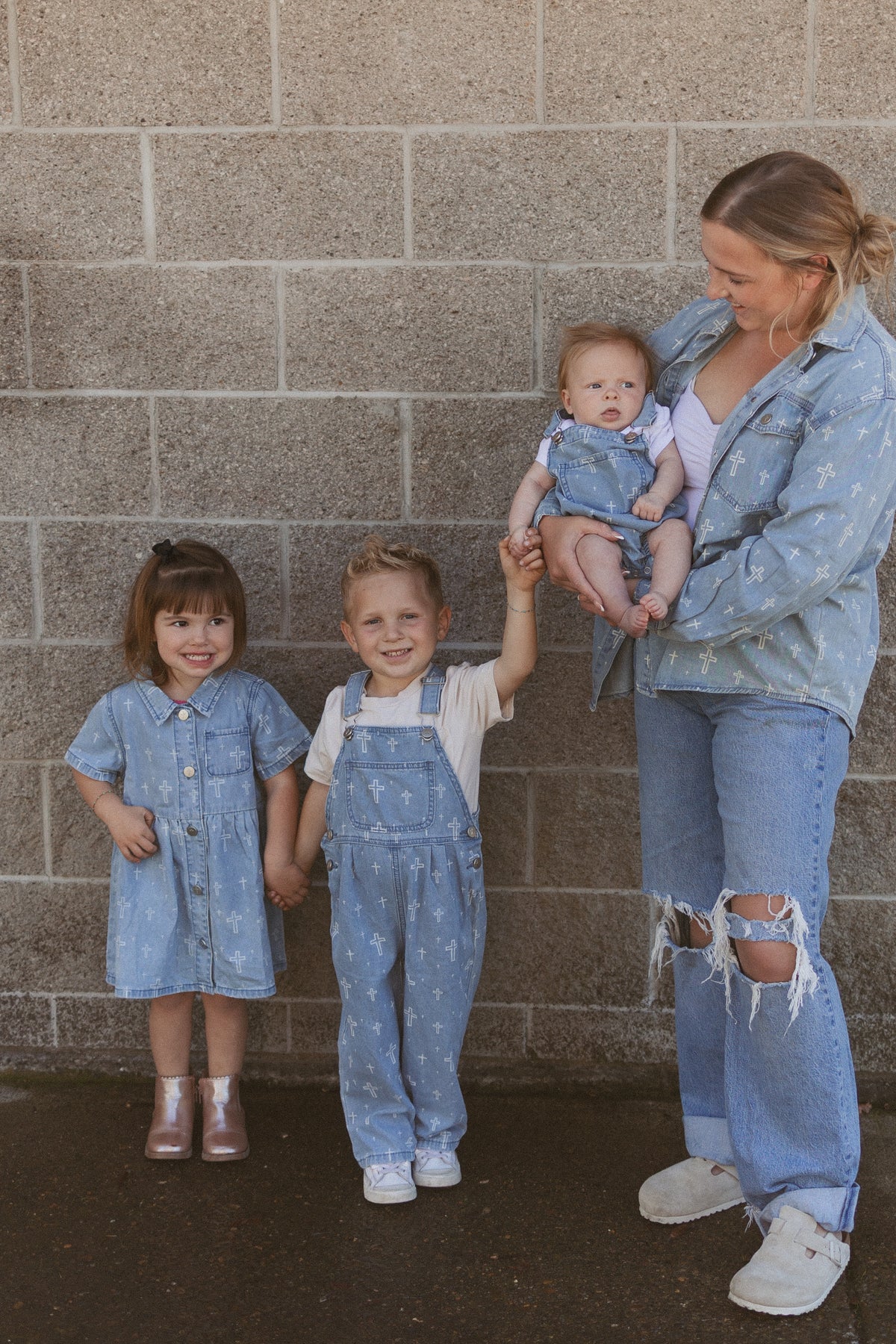 Holy Forever Oversized Denim Shirt