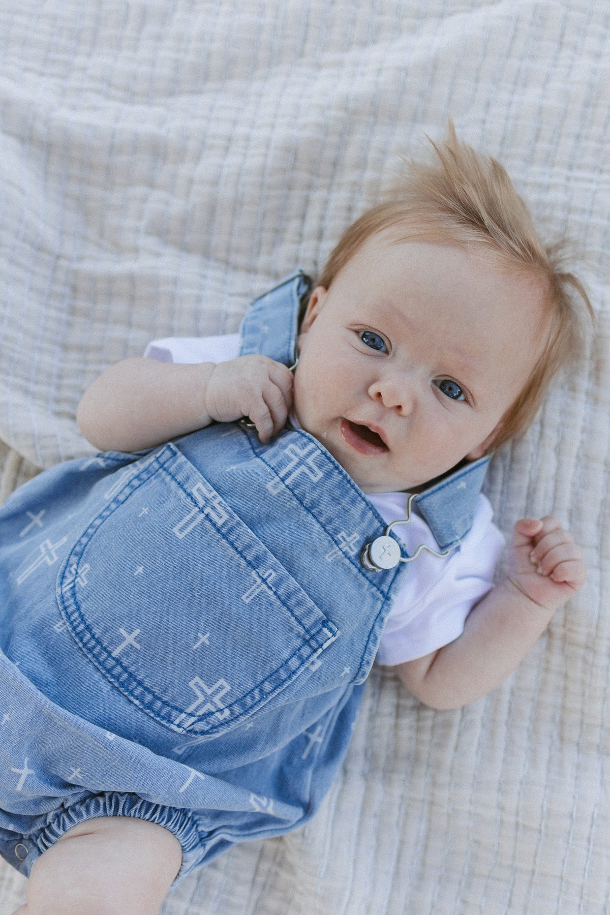 Holy Forever Denim Romper