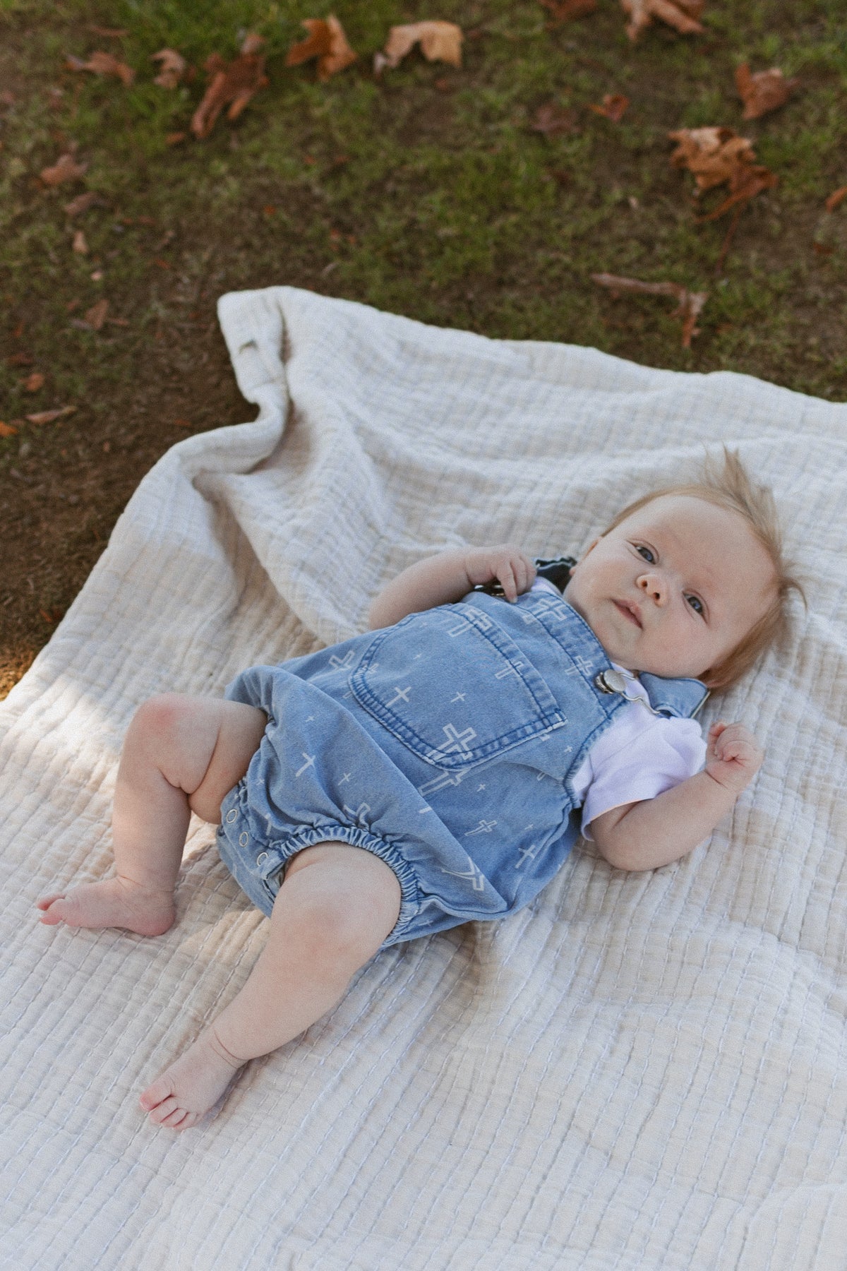 Holy Forever Denim Romper