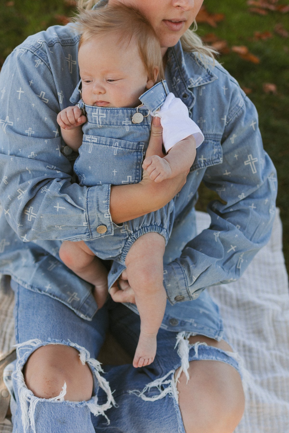 Holy Forever Oversized Denim Shirt