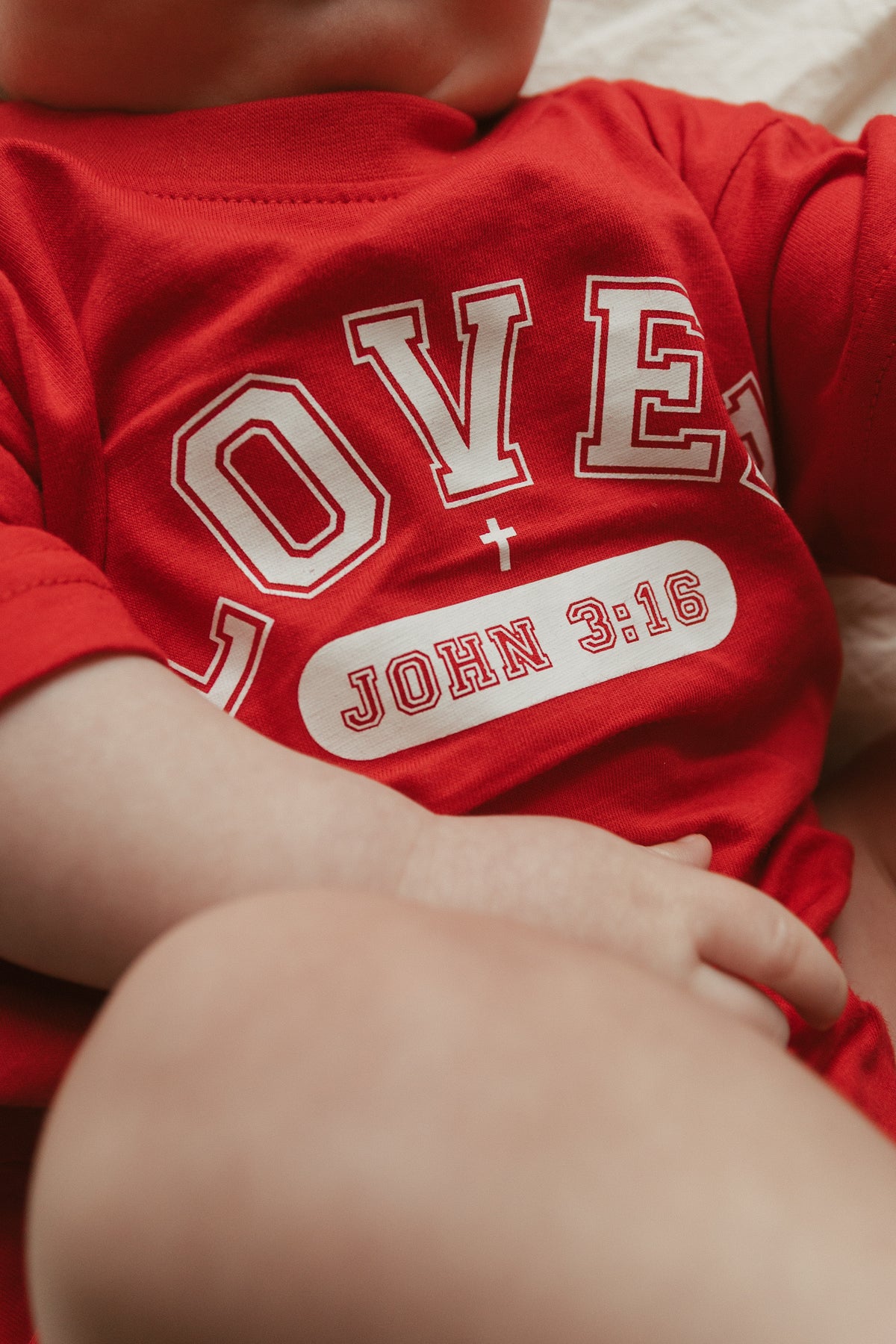 John 3:16 Loved Bubble Bodysuit