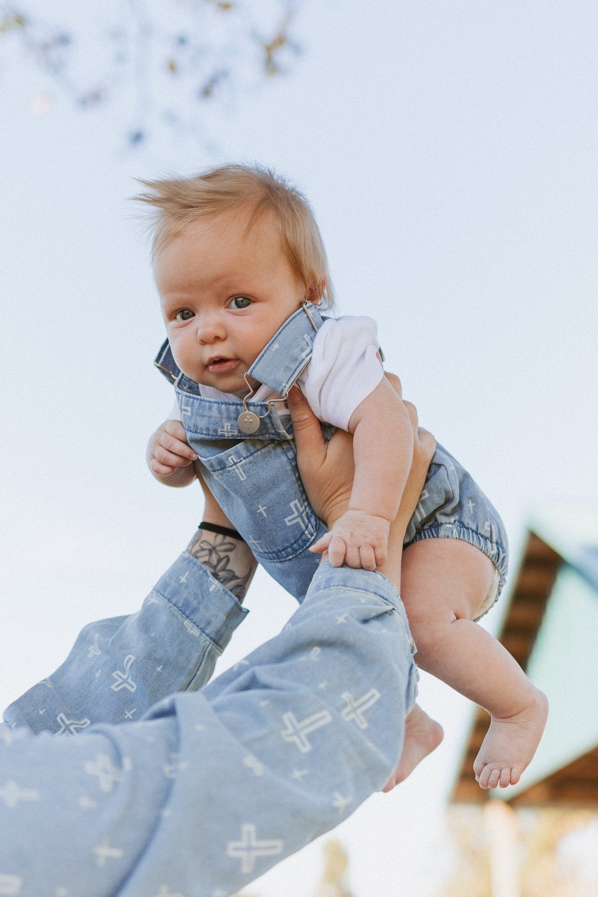 Holy Forever Denim Romper