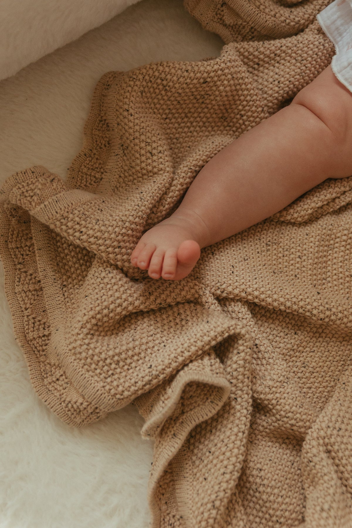 Heaven Sent Knit Blanket