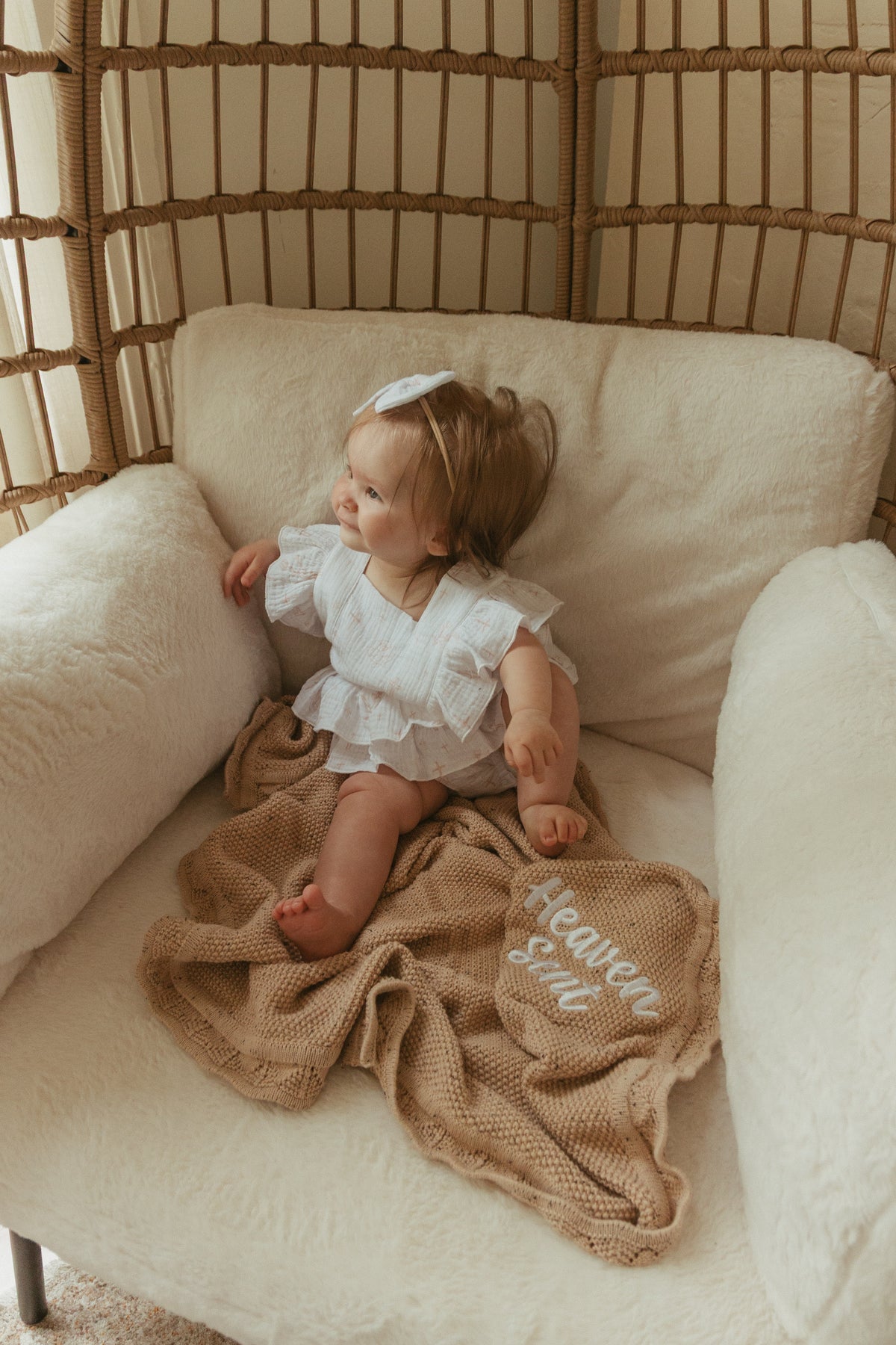 Heaven Sent Knit Blanket