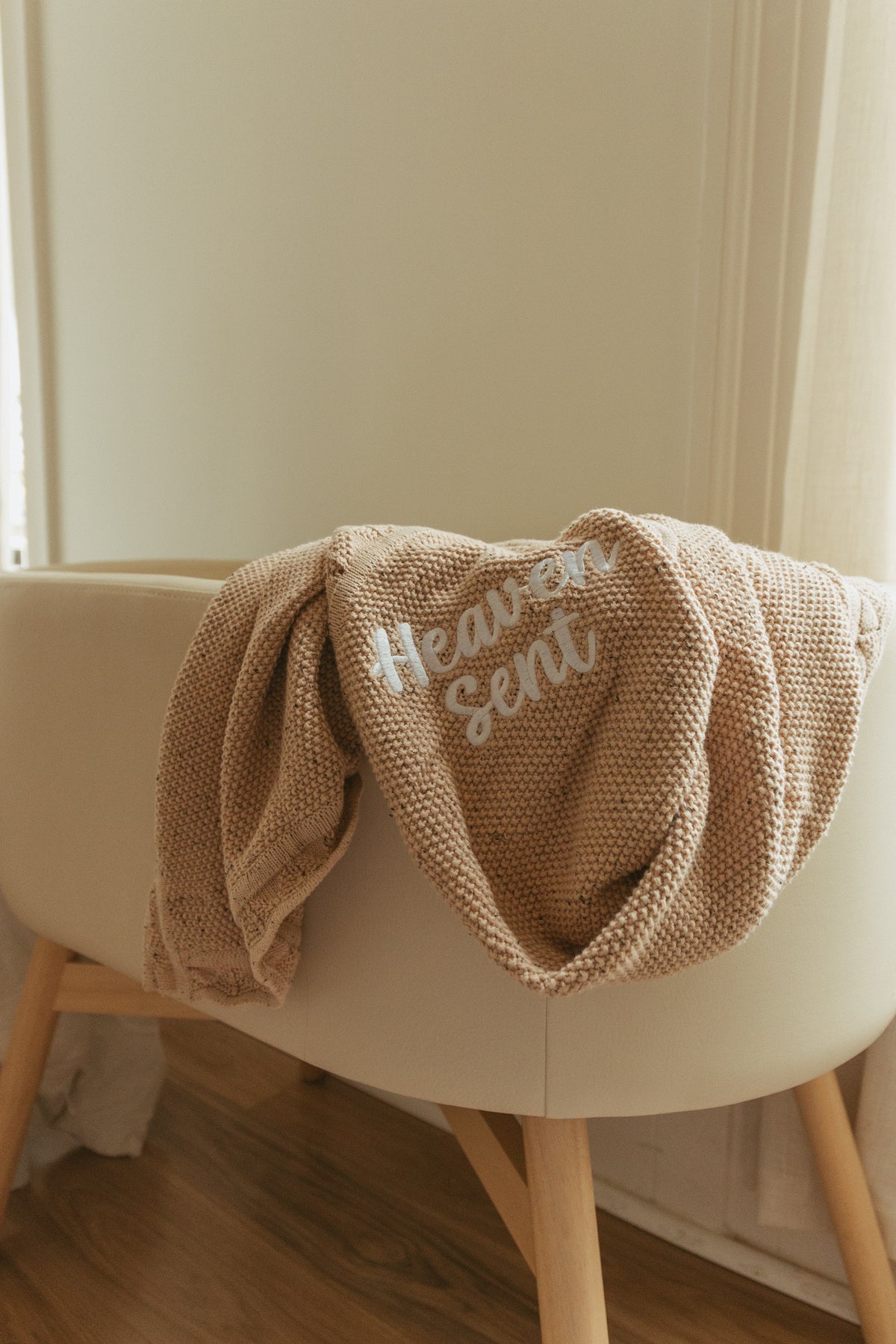 Heaven Sent Knit Blanket
