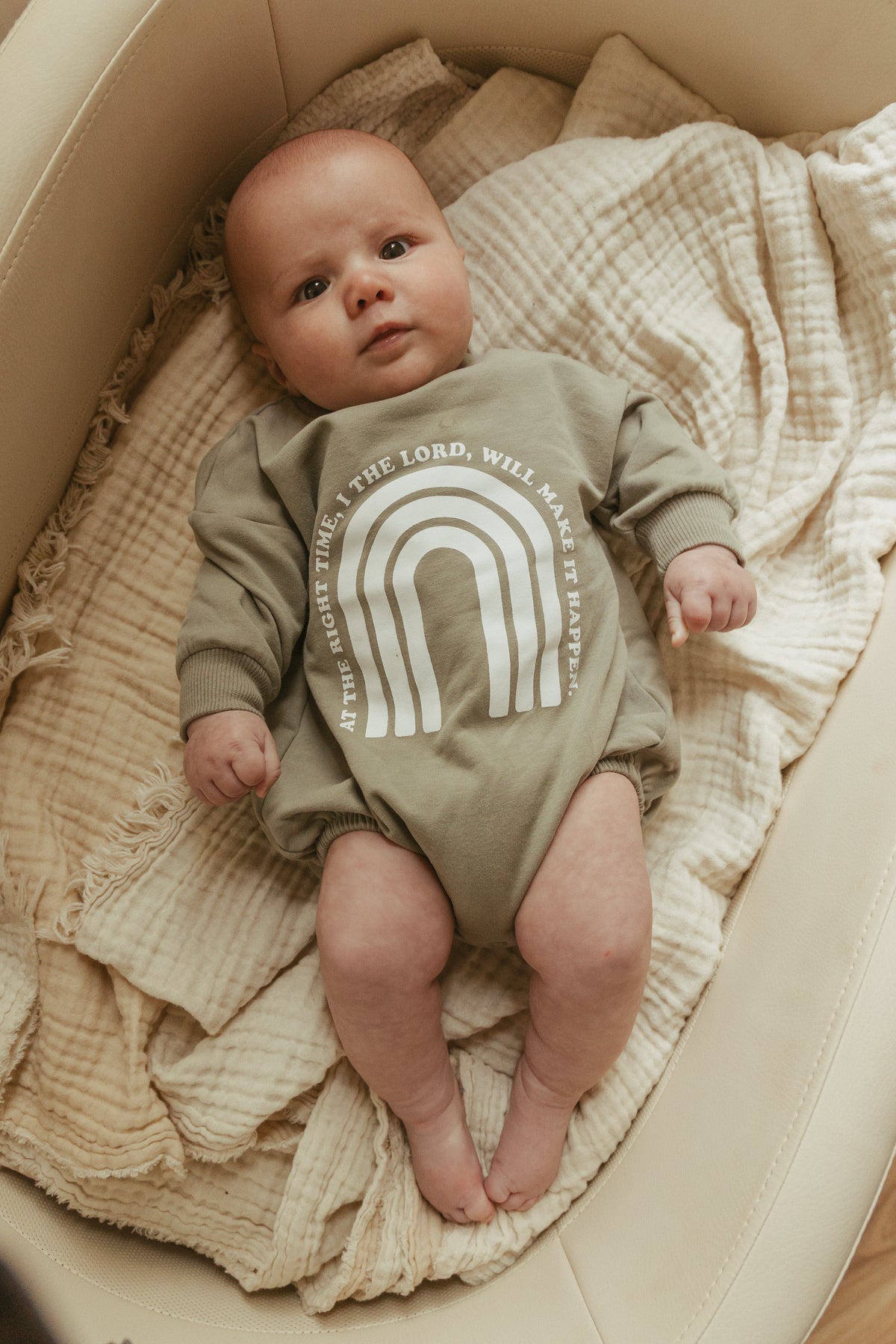 Isaiah Rainbow Bubble Jumpsuit