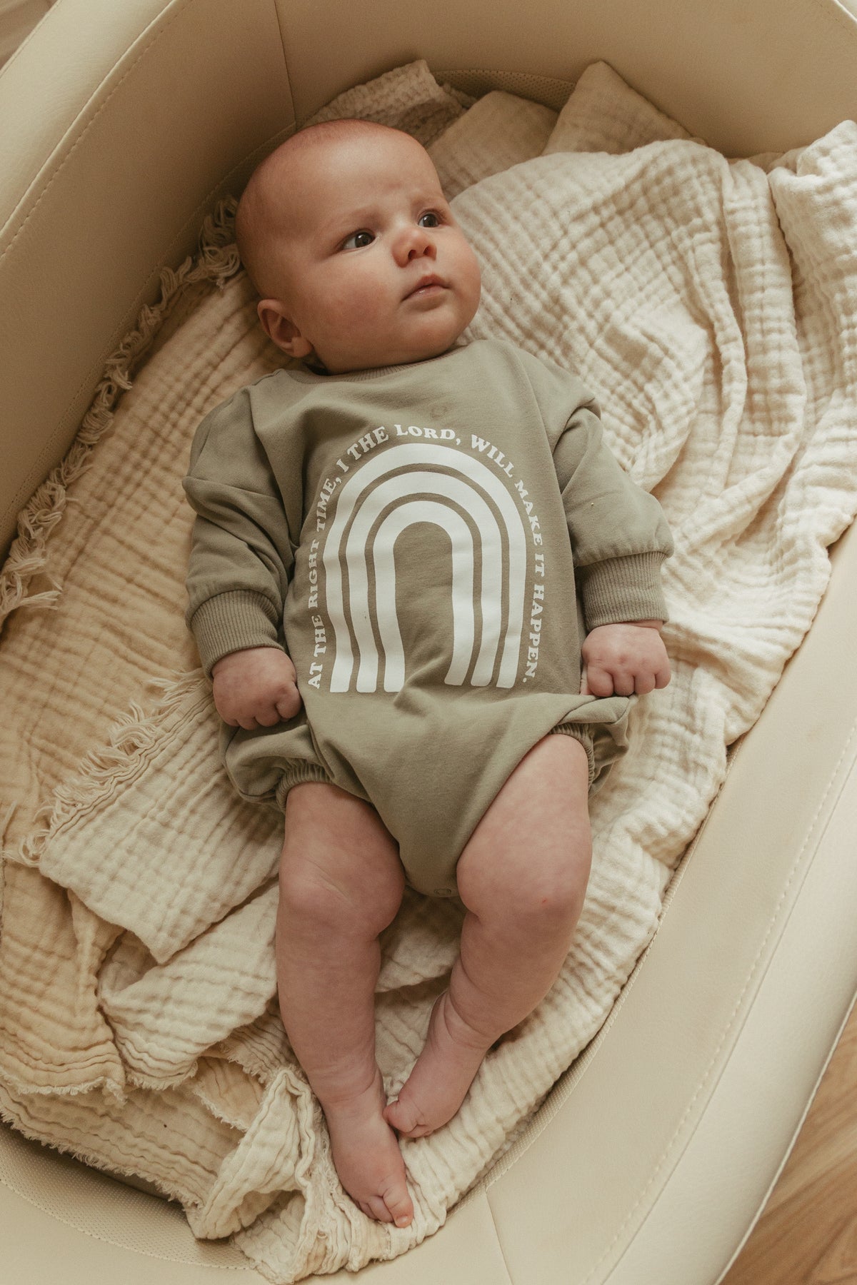 Isaiah Rainbow Bubble Jumpsuit