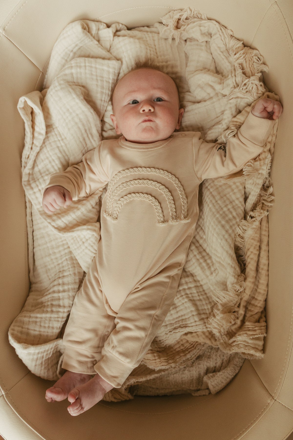 Answered Prayer Embroidered Rainbow Jumpsuit