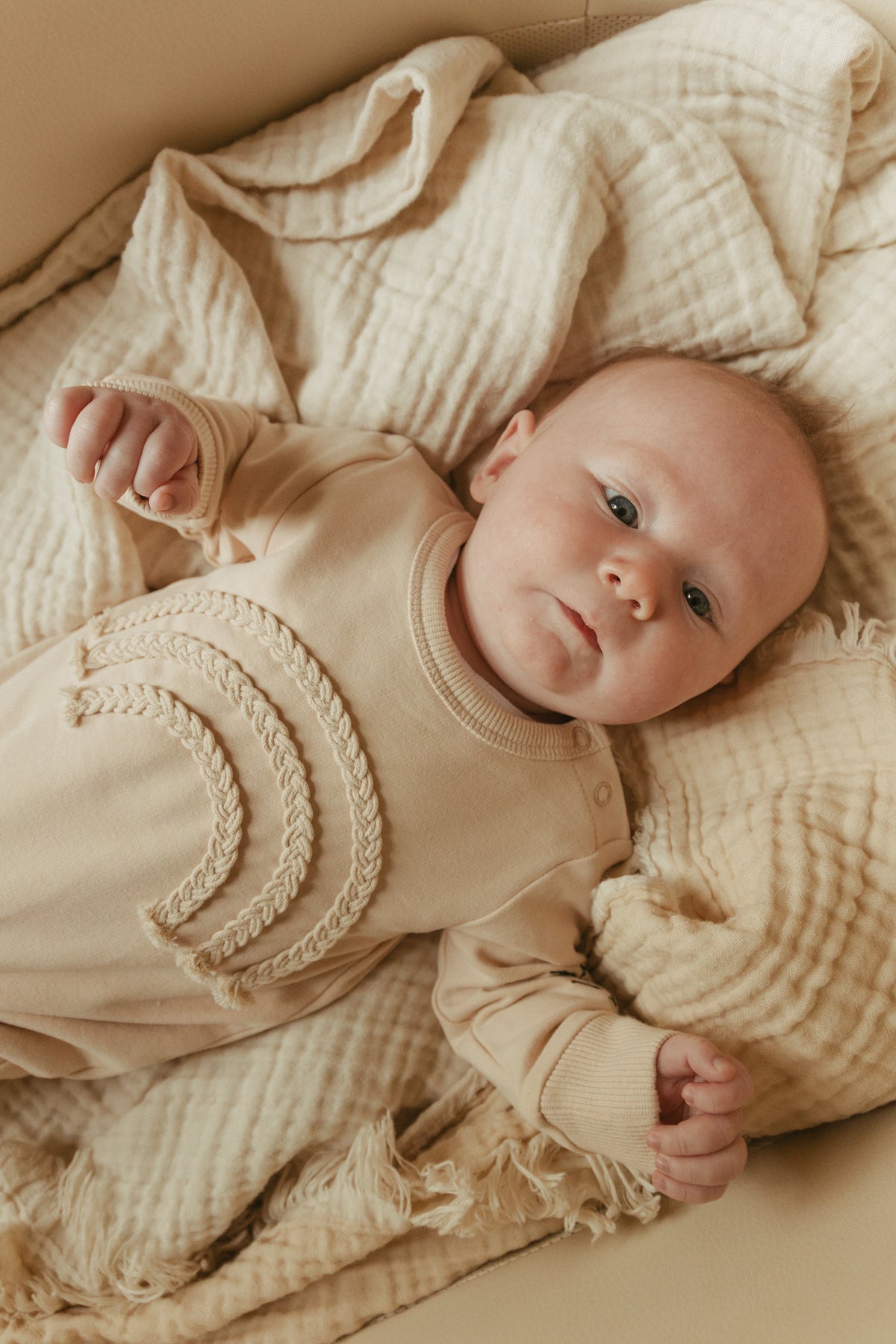 Answered Prayer Embroidered Rainbow Jumpsuit
