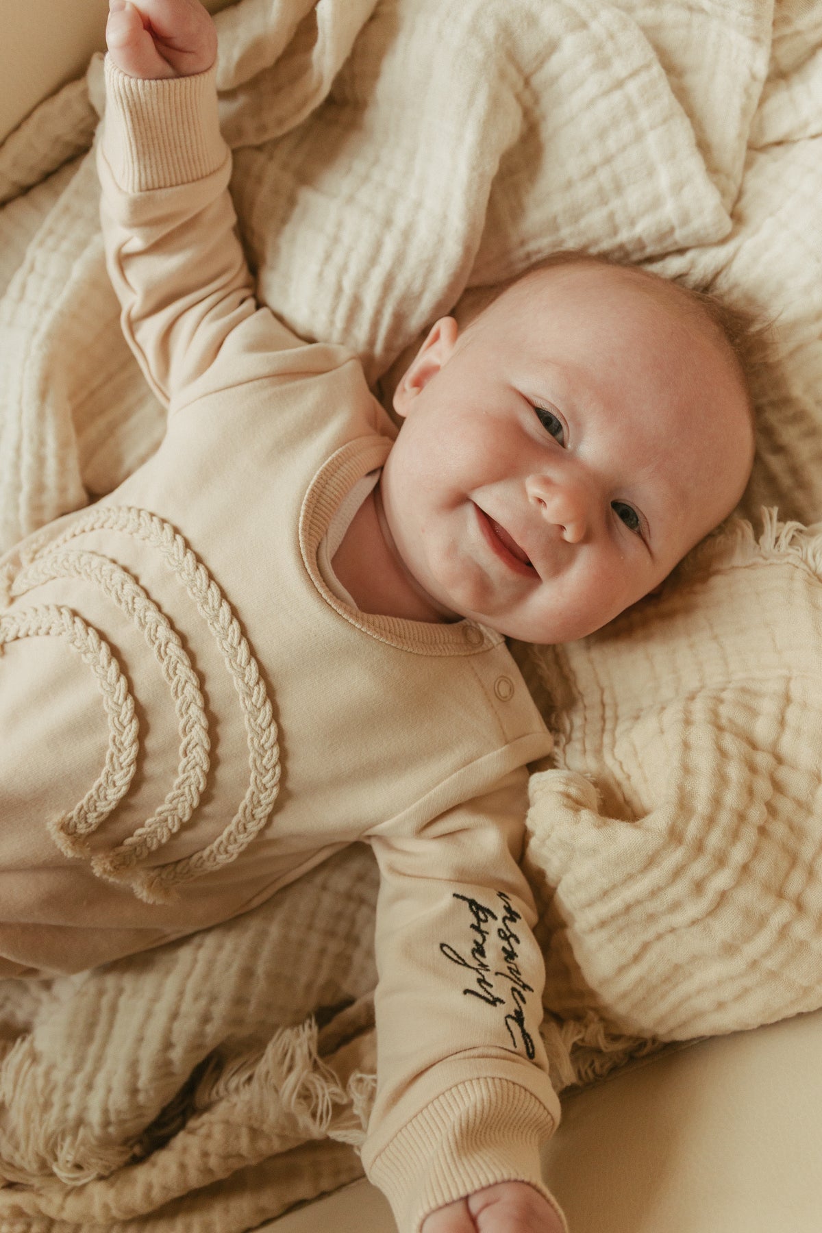 Answered Prayer Embroidered Rainbow Jumpsuit