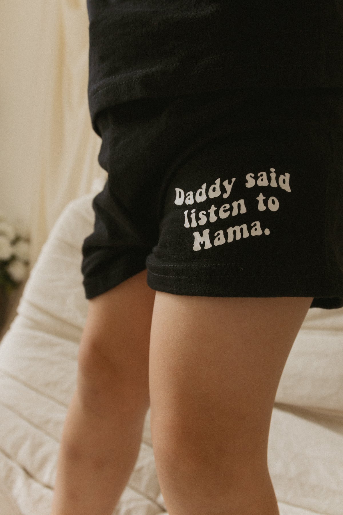 Mama Said to Pray About it Shorts & Tee Set