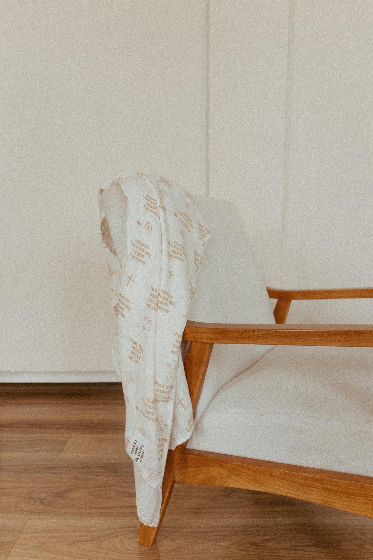 Jesus Loves Me This I Know Swaddle Blanket