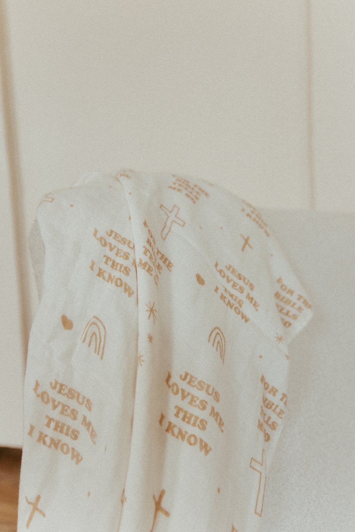 Jesus Loves Me This I Know Swaddle Blanket