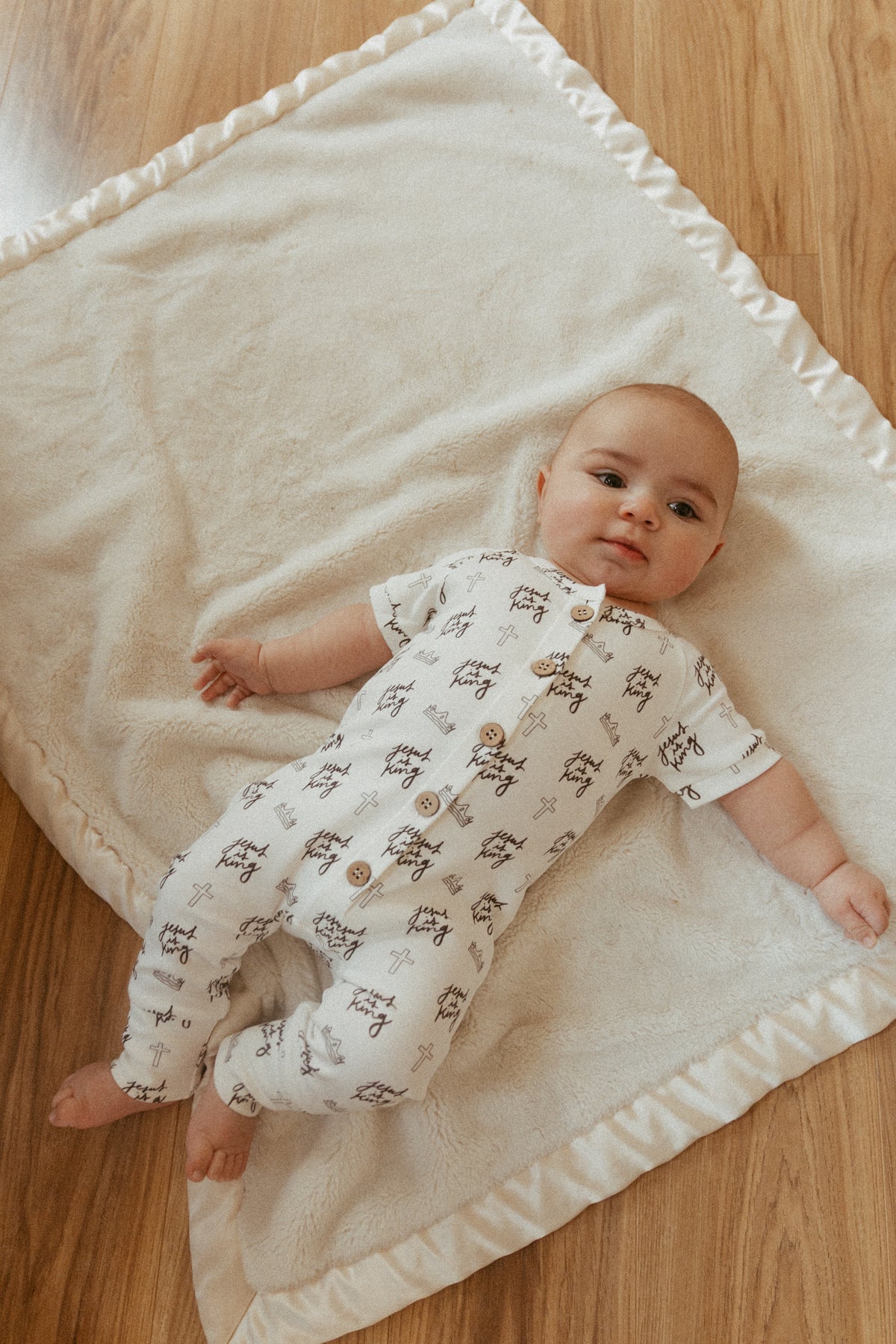 Jesus is King Crown Jumpsuit