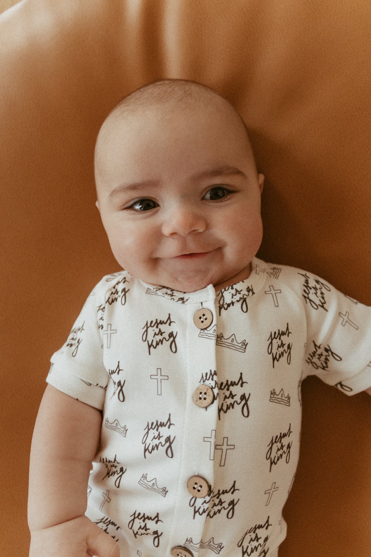 Jesus is King Crown Jumpsuit