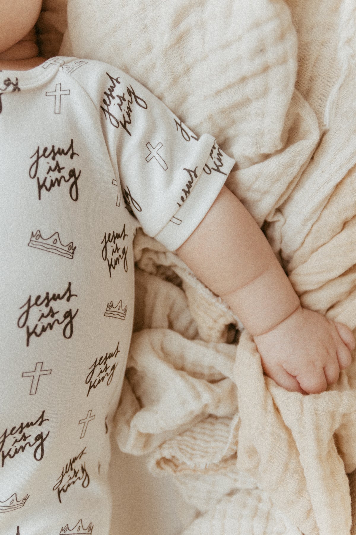 Jesus is King Crown Jumpsuit