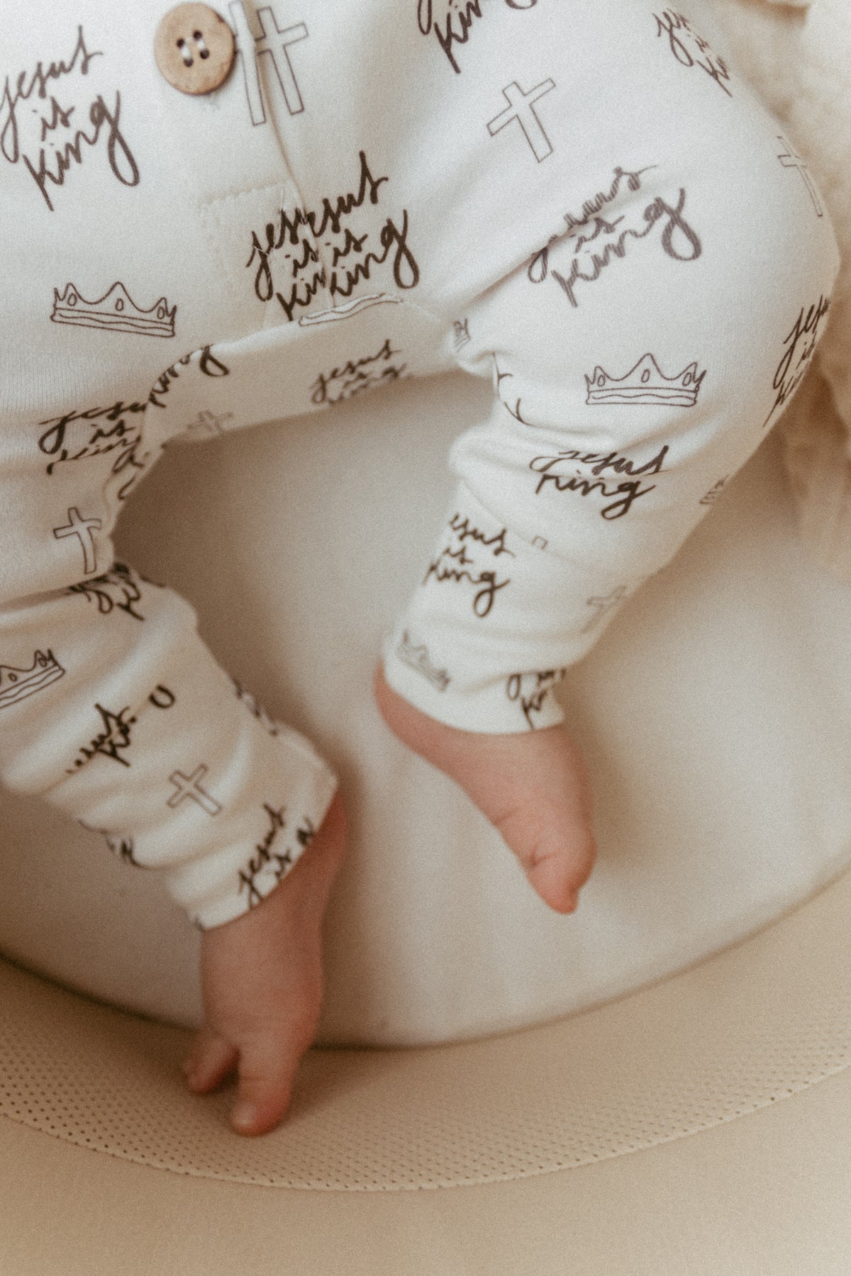 Jesus is King Crown Jumpsuit