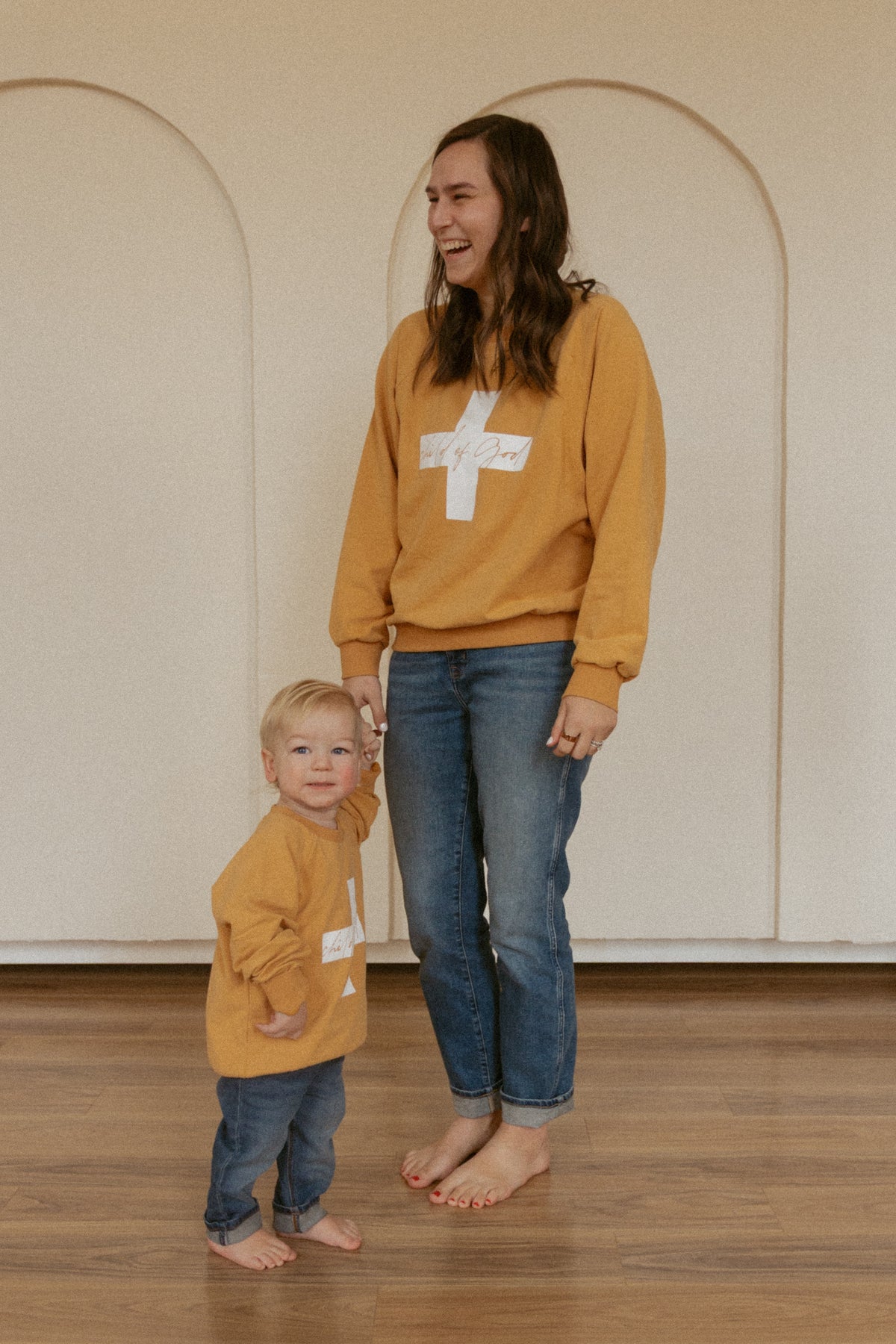 Child of God Adult Crewneck Sweater