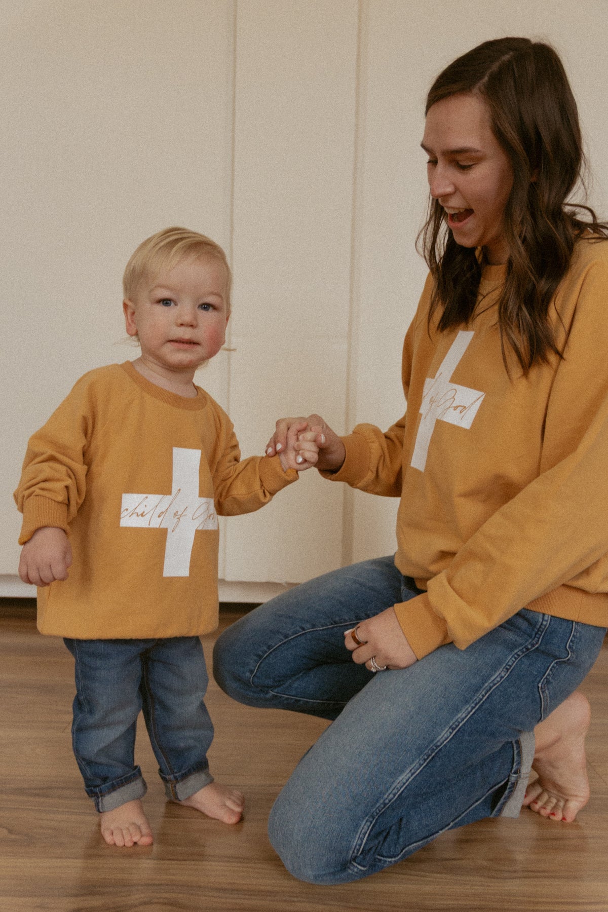 Child of God Adult Crewneck Sweater