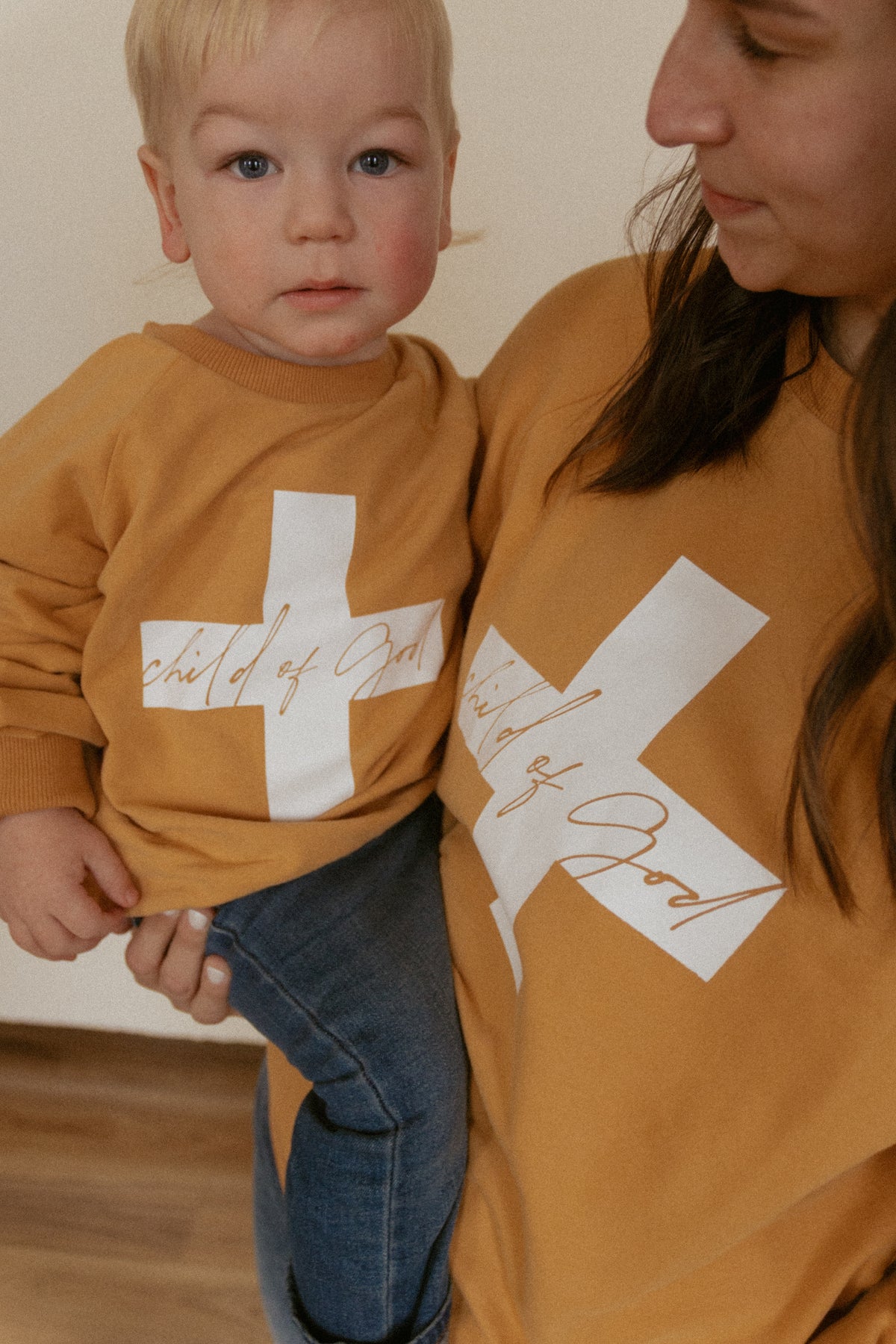 Child of God Adult Crewneck Sweater