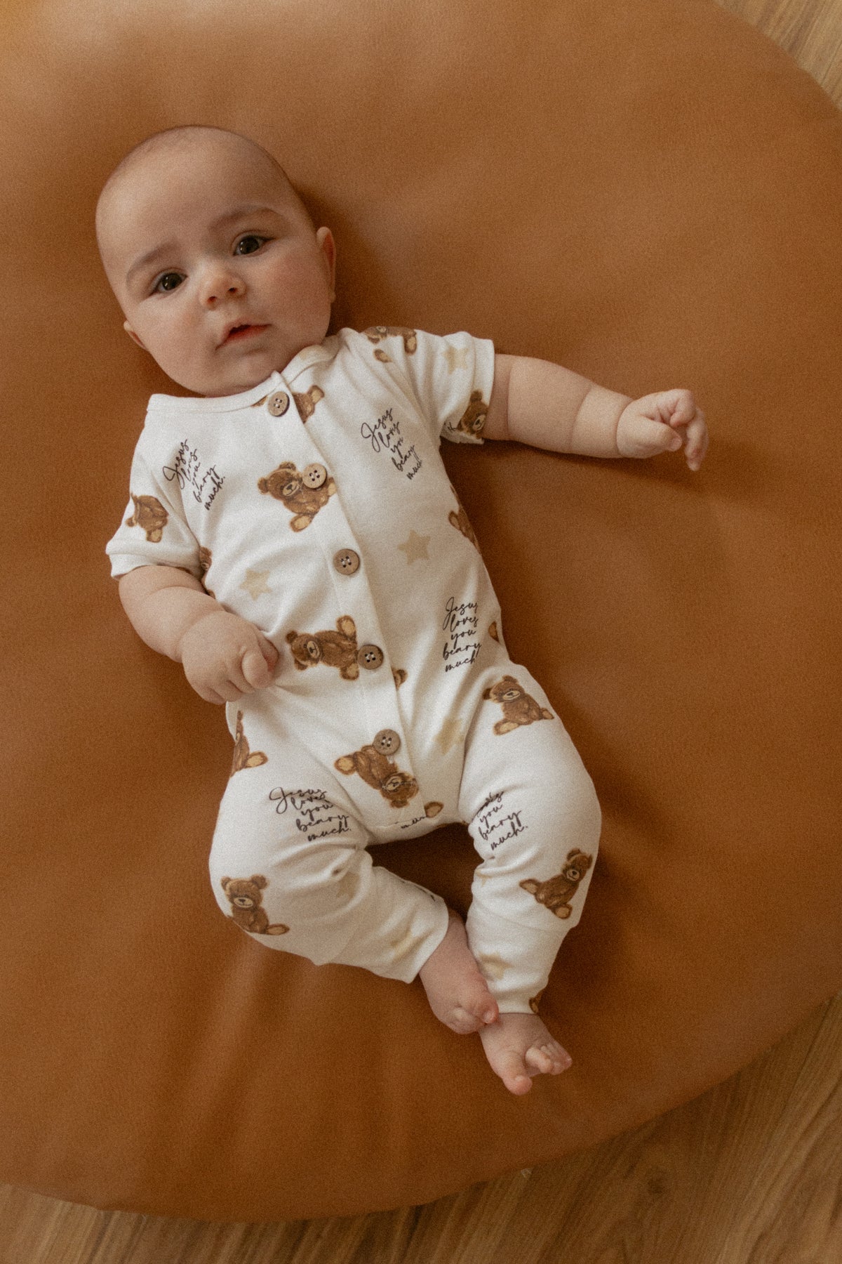 Jesus Loves You Beary Much Bear Jumpsuit