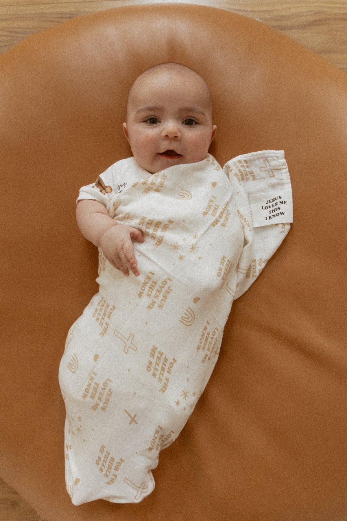 Jesus Loves Me This I Know Swaddle Blanket