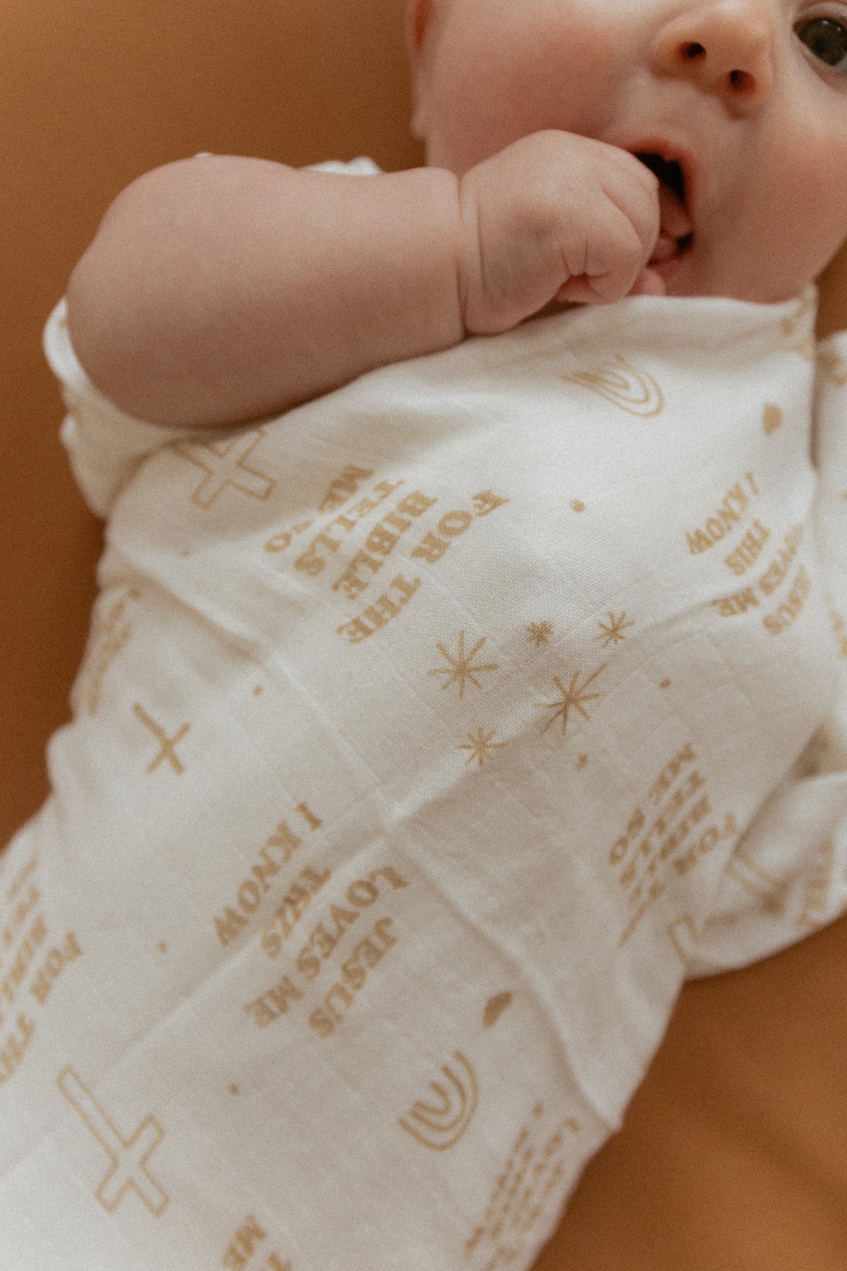 Jesus Loves Me This I Know Swaddle Blanket