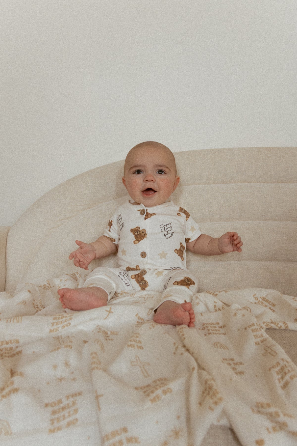 Jesus Loves Me This I Know Swaddle Blanket