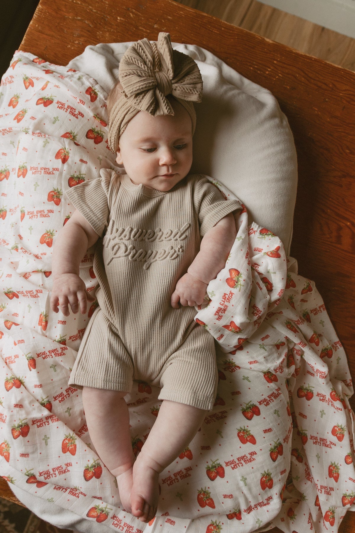 Answered Prayer Waffle Jumpsuit