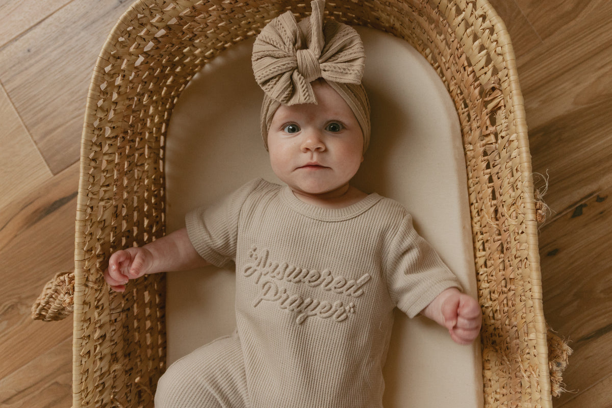 Answered Prayer Waffle Jumpsuit