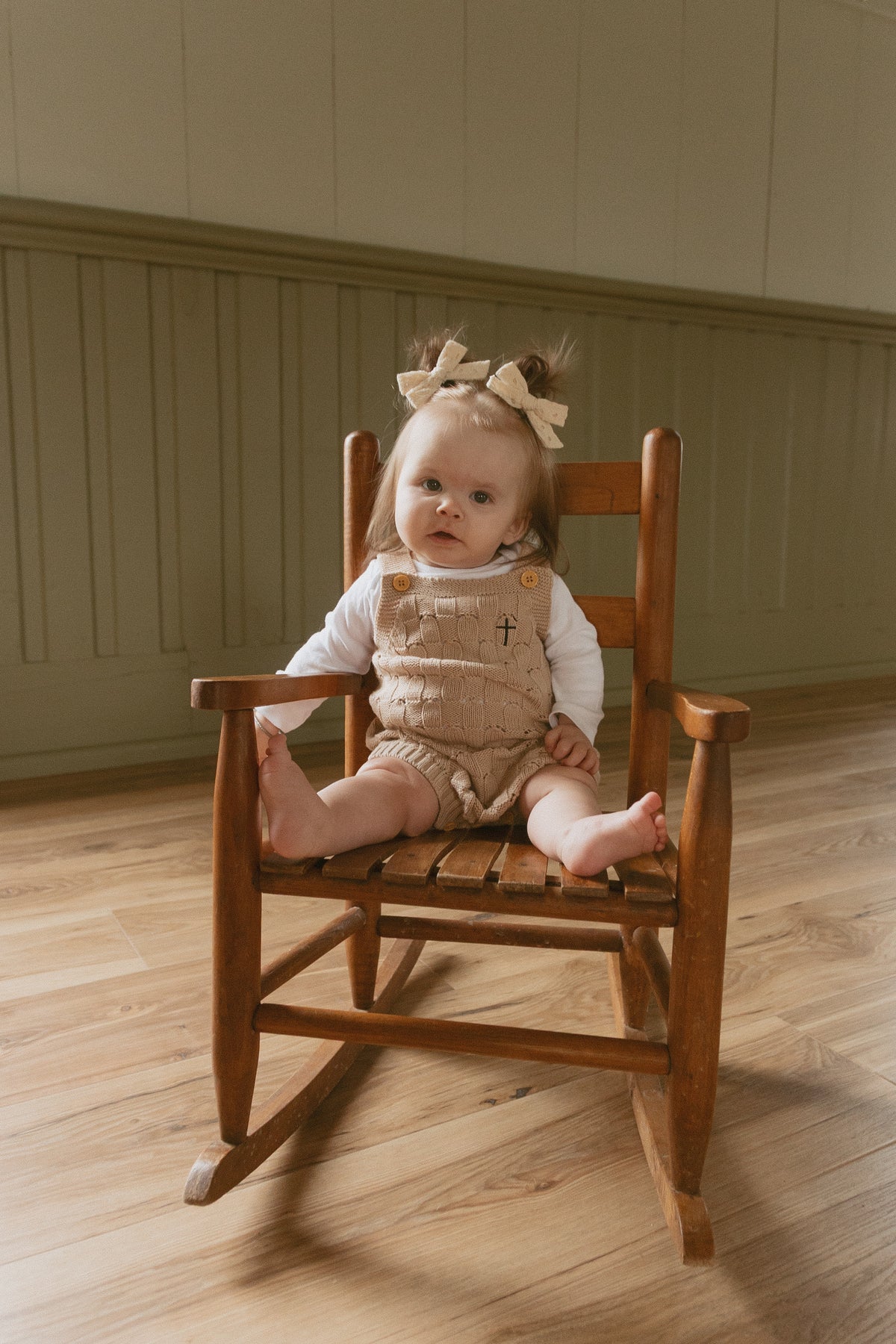 Sunday Morning Embroidered Romper