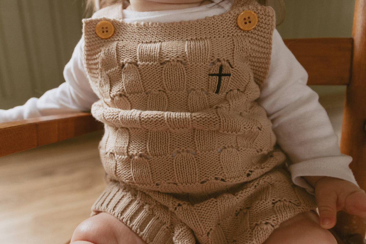 Sunday Morning Embroidered Romper