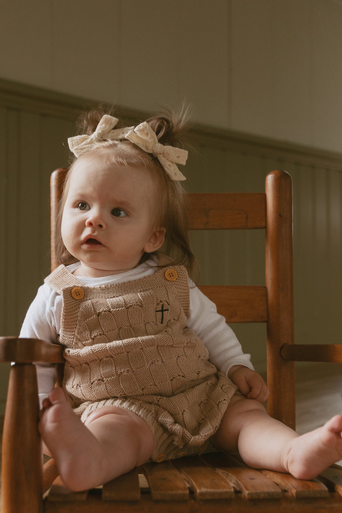 Sunday Morning Embroidered Romper